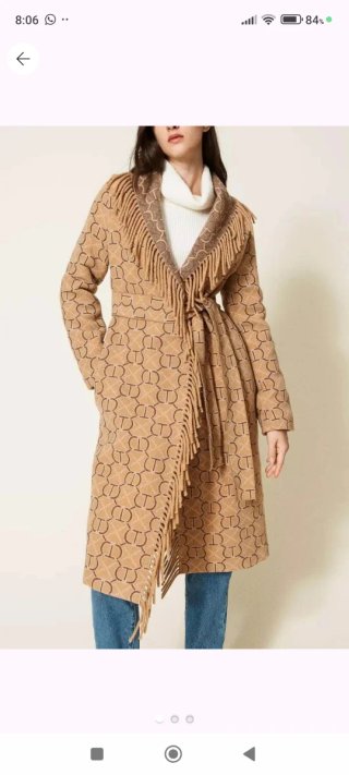 Abrigo Twin Set lana M