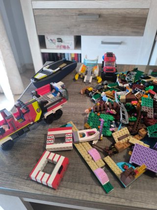 Lote LEGO Piezas y Construcciones