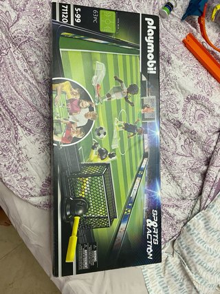 Campo de fútbol Playmobil