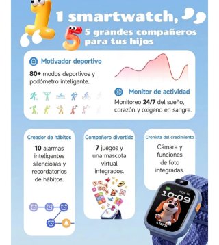 Reloj Inteligente BIGGERFIVE VITA Niños