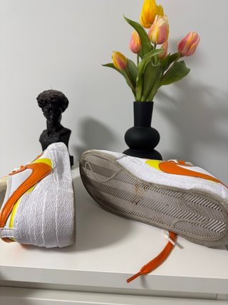 Zapatillas Nike x sacai Blazer Low Magma Orange