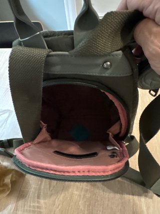 Bolso Ventis nuevo verde, antirrobo