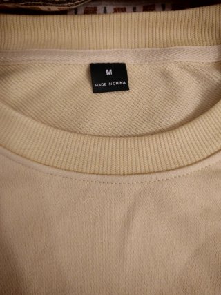Sudadera gato I'M FINE amarillo claro