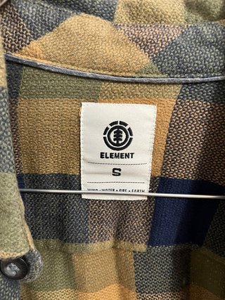 Camisa de cuadros Element Talla S