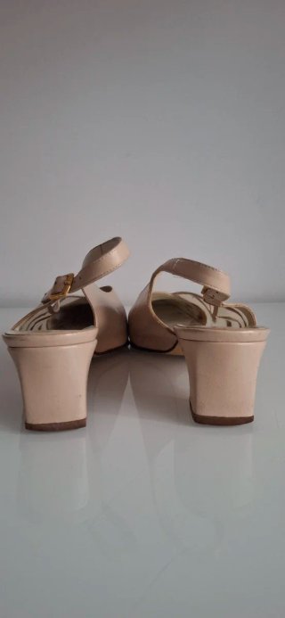 Zapatos de Piel para Ceremonia Beige Talla 36
