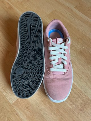 Zapatillas Nike SB Check Rosa Talla 38 ¡CHOLLO!