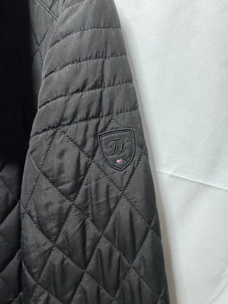 Abrigo Tommy Hilfiger Acolchado Negro Talla M