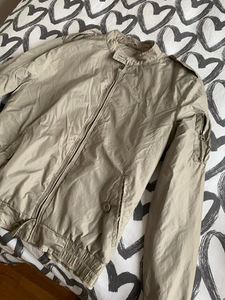Chaqueta beige talla M
