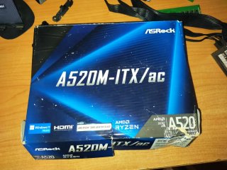 Placa Base ASRock A520M-ITX y Ryzen 3200G