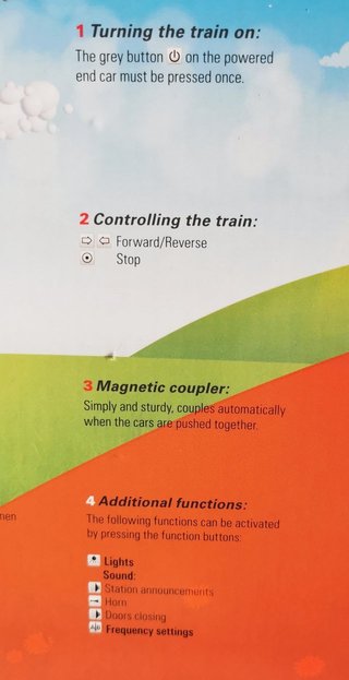 MARKLIN Kit H0 tren eléctrico iniciación luz sonid