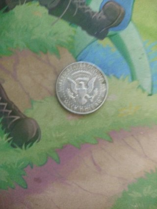 Moneda Kennedy 1968 40% plata