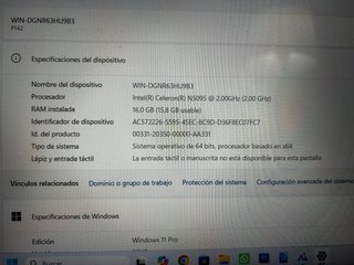 Ordenador Portátil ANL5