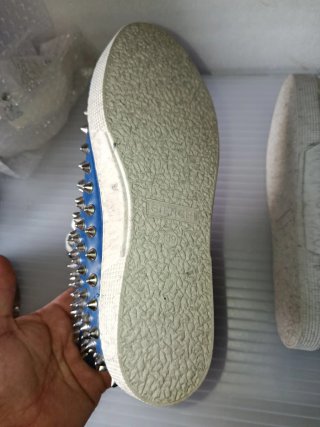 Sneakers Gienchi Blu/Argento Tg 39
