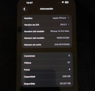 iPhone 14 Pro Max 256GB 100%