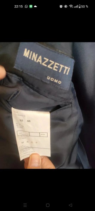Chaqueta de traje Minazzetti negra