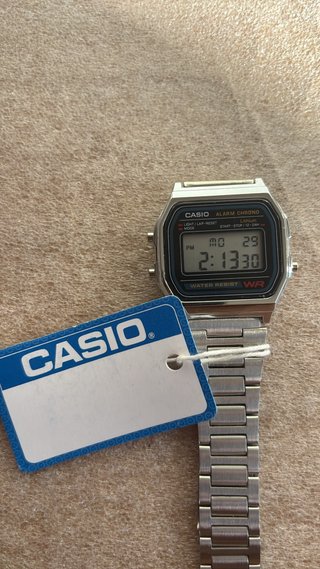 Reloj Casio Plata - Digital WR