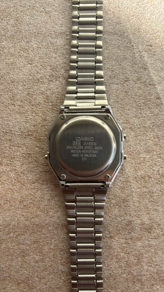 Reloj Casio Plata - Digital WR