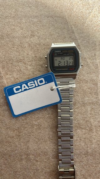 Reloj Casio Plata - Digital WR
