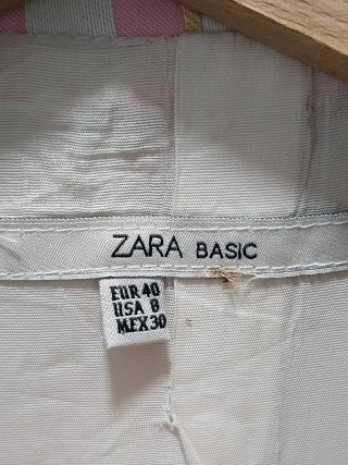 Blazer Zara Rayas Talla S