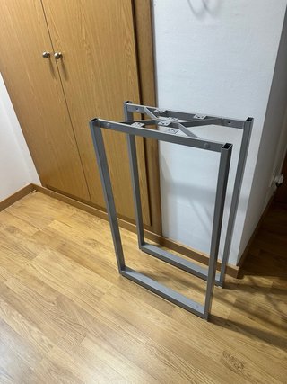 Escritorio de Madera y Metal