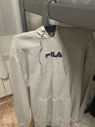 Sudadera Fila Gris Talla M