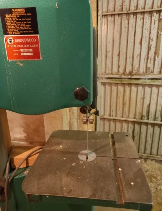 Sierra de cinta madera 14" Bridgewood