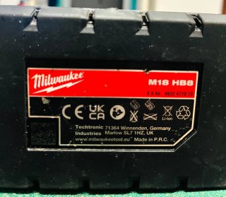 Batería Milwaukee M18 High Output 8.0Ah
