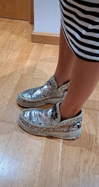 Botines Mou con Lentejuelas Talla 39
