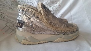 Botines Mou con Lentejuelas Talla 39