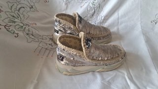 Botines Mou con Lentejuelas Talla 39
