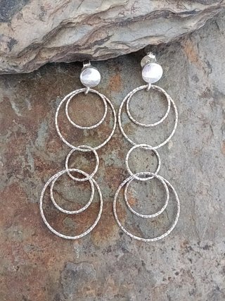 Pendientes de Plata de Ley