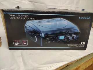 Reproductor de Vinilos Lauson con USB/SD