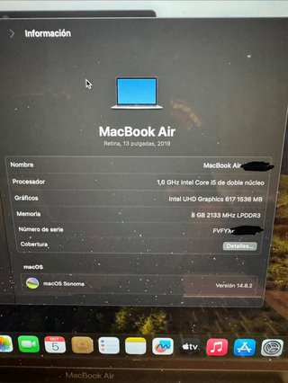 MacBook Air 13 a1932 2019 i5 8GB 128GB