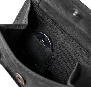 Cartera con monedero de piel hombre.