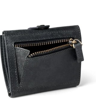 Cartera con monedero de piel hombre.