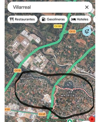 Estoy tras terreno