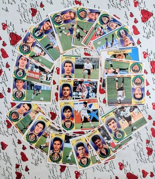 ANTIGUOS CROMOS DE FÚTBOL LIGA 96/97
