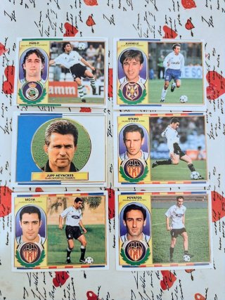 ANTIGUOS CROMOS DE FÚTBOL LIGA 96/97