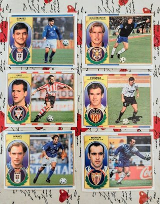 ANTIGUOS CROMOS DE FÚTBOL LIGA 96/97