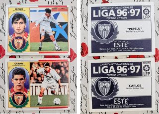 ANTIGUOS CROMOS DE FÚTBOL LIGA 96/97