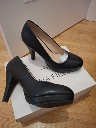 Zapatos de tacón Anna Field negros