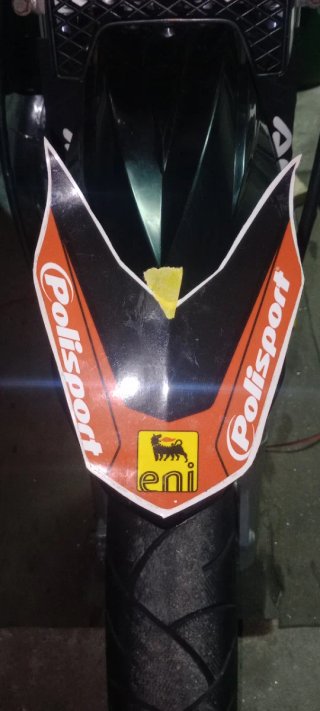 Autocolante Vinil Polisport Eni