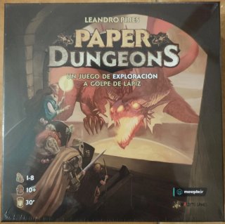 Paper Dungeons Juego de Mesa