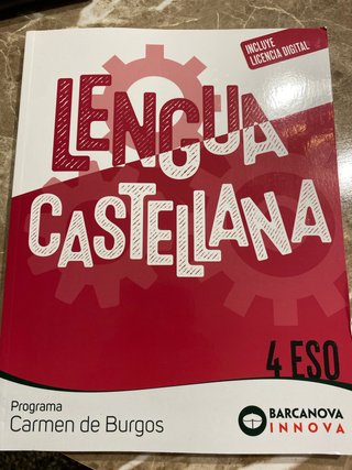 Lengua castellana, 4 ESO, Programa Carmen de Bu...