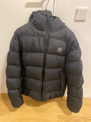 Abrigo Acolchado Adidas Negro