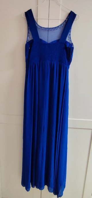 Vestido de fiesta largo azul