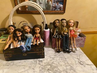 Lote de 7 muñecas Bratz