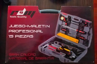 Maletín de Herramientas Profesional 15 Piezas