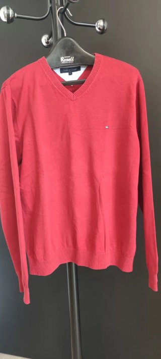 Jersey Tommy Hilfiger Rojo Talla L