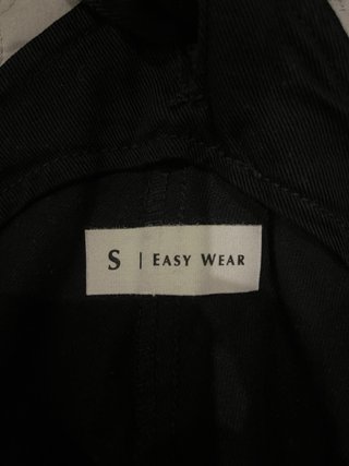 Peto Vaquero Negro Easy Wear Talla S